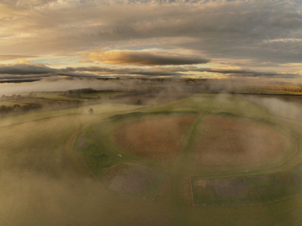 The central henge at Thornborough